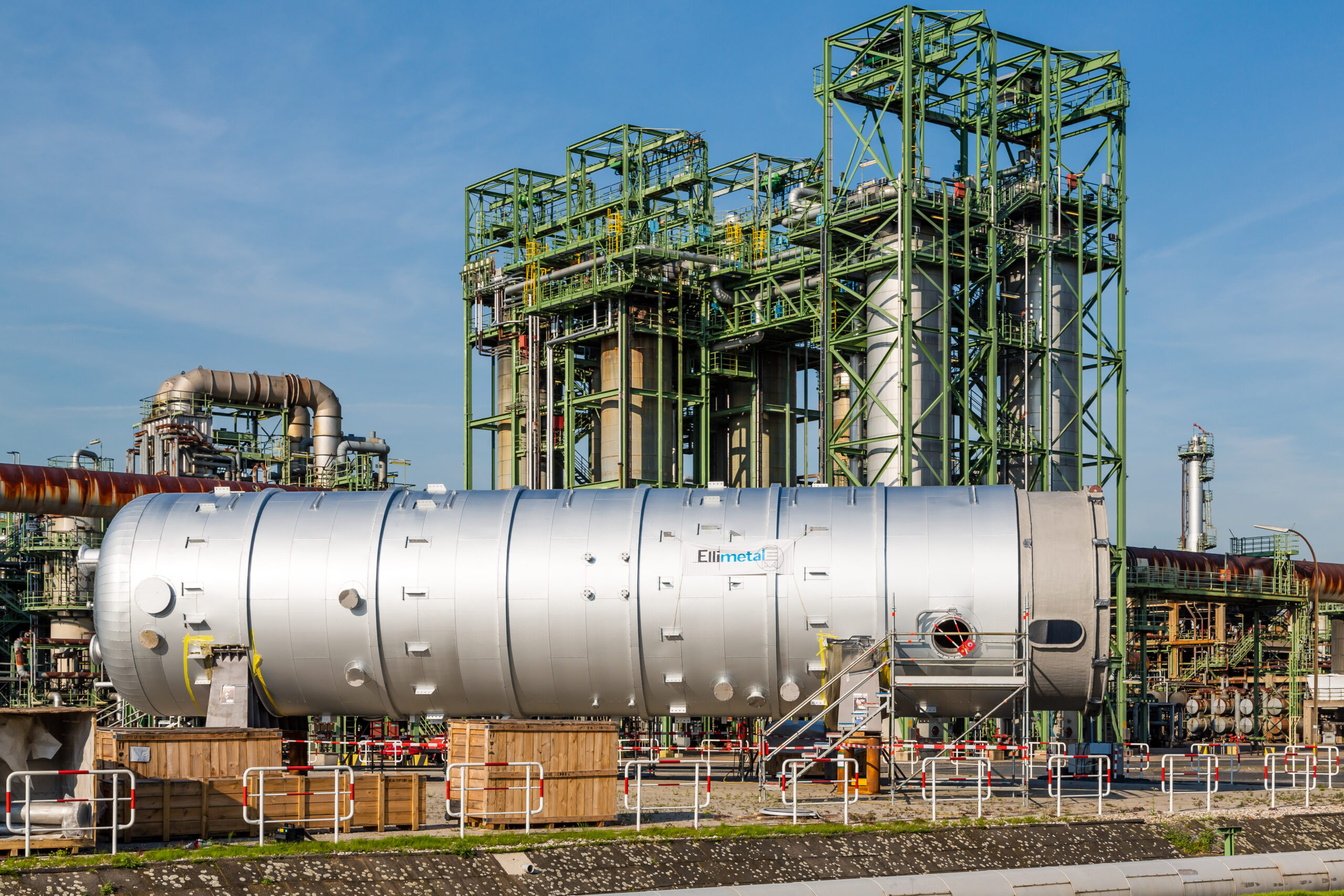 North,Rhine-westphalia,,Germany,-,May,29,2012:,A,Pressure,Vessel,